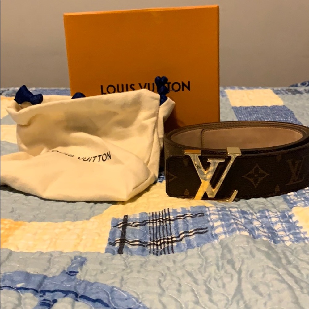 Louis vuitton monogram belt